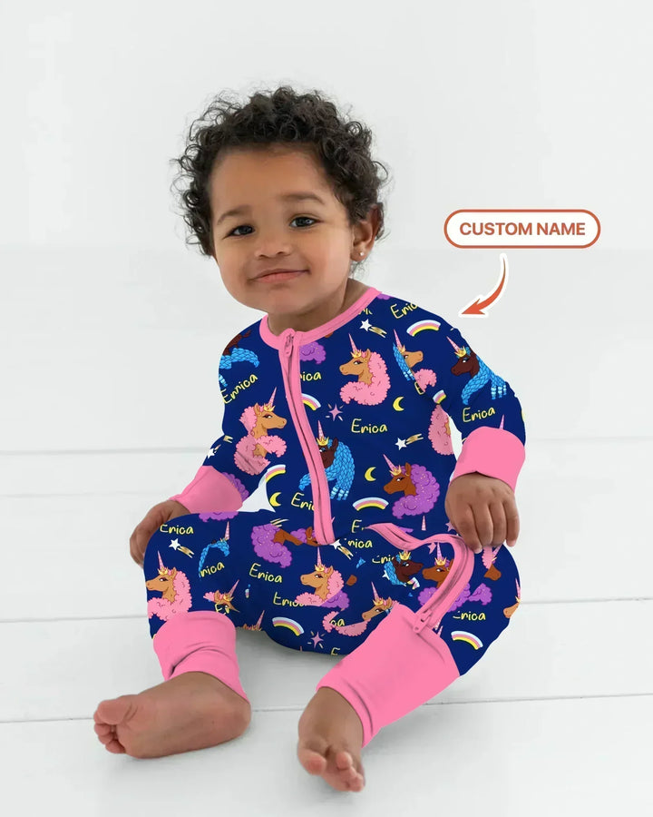 African Astro Unicorn Bamboo Convertible Zippy