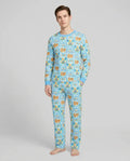 Hamsa Hand Bamboo Men's Pajama Set