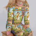 The Lord Is My Shepherd Bamboo Two Piece Long Sleeve Pajama Set