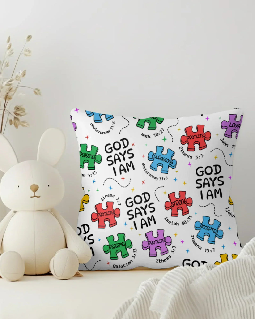 All Pieces Belong Bamboo Pillow Case