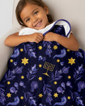 Rosh Hashanah Night Family Matching Bamboo Blanket