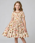 Coquette Cowgirl Lil Bit Rowdy Bamboo Twirl Dress