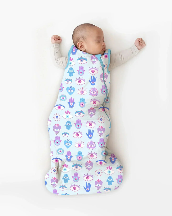 Hamsa Heart Guardians Family Matching Bamboo Sleep Bag