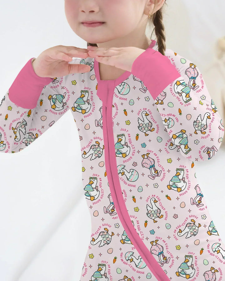 Easter Silly Goose Bamboo Convertible Zippy