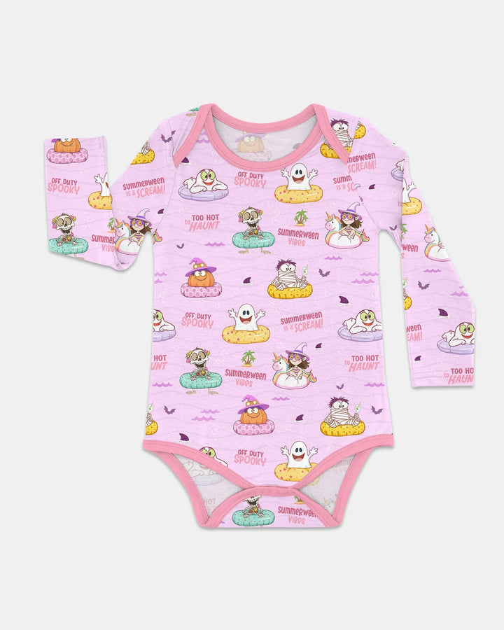 Summerween Cartoon Bamboo Bodysuit