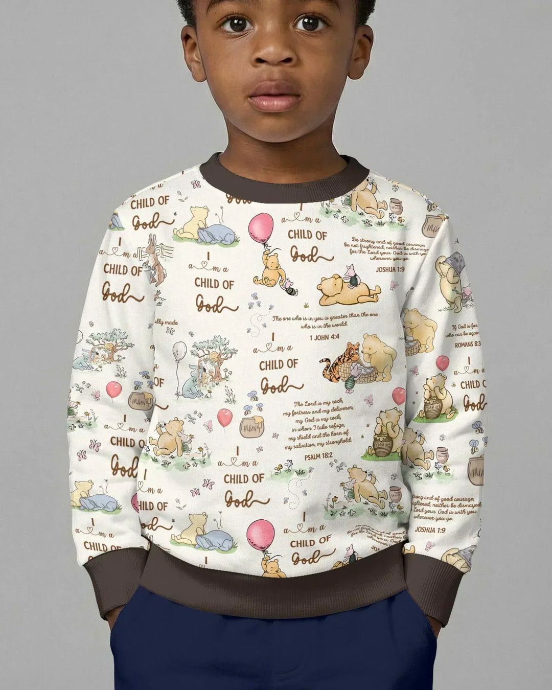 Child of God Whimsy Woodland Bamboo Crewneck Sweatshirt