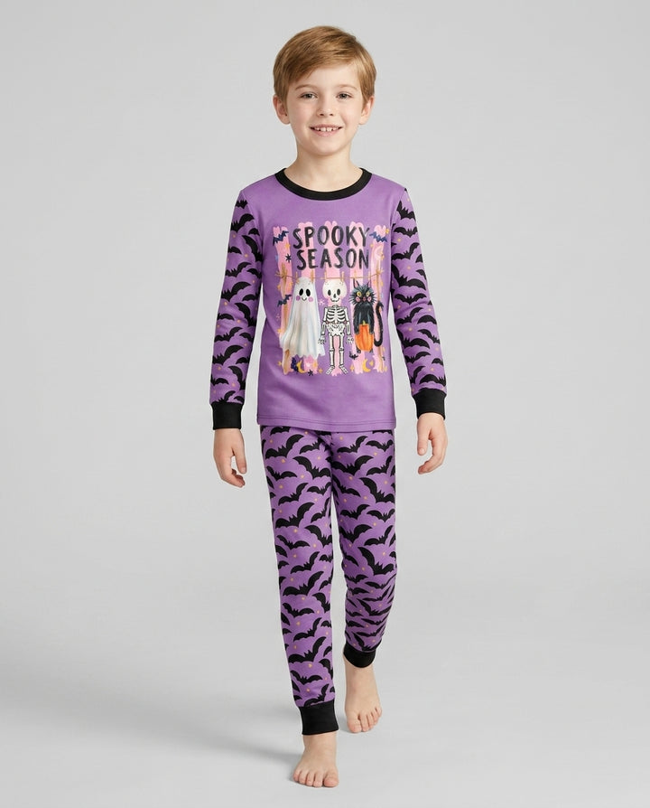 Template Bamboo Two Piece Long Sleeve Pyjamas Set
