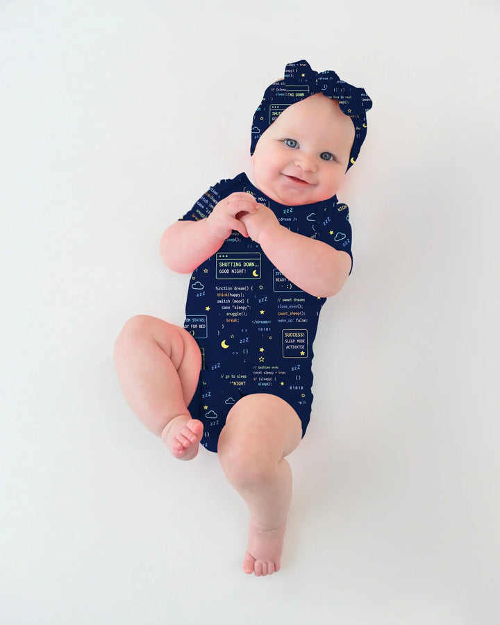 It Techy Job Matching Dad and Son Bamboo Bodysuit