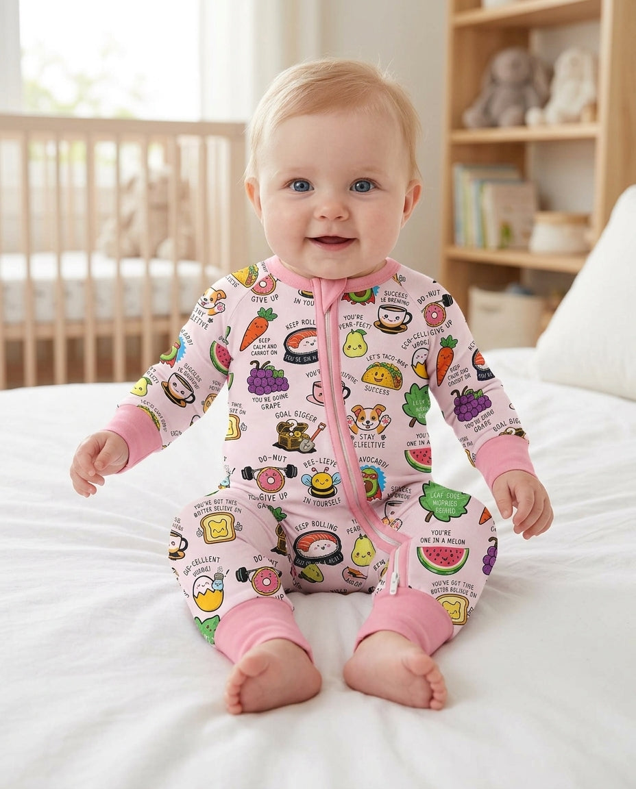 Cute Motivational Puns Bamboo Convertible Zippy