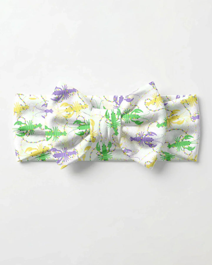 Mardi Gras Crawfish Family Matching Headband