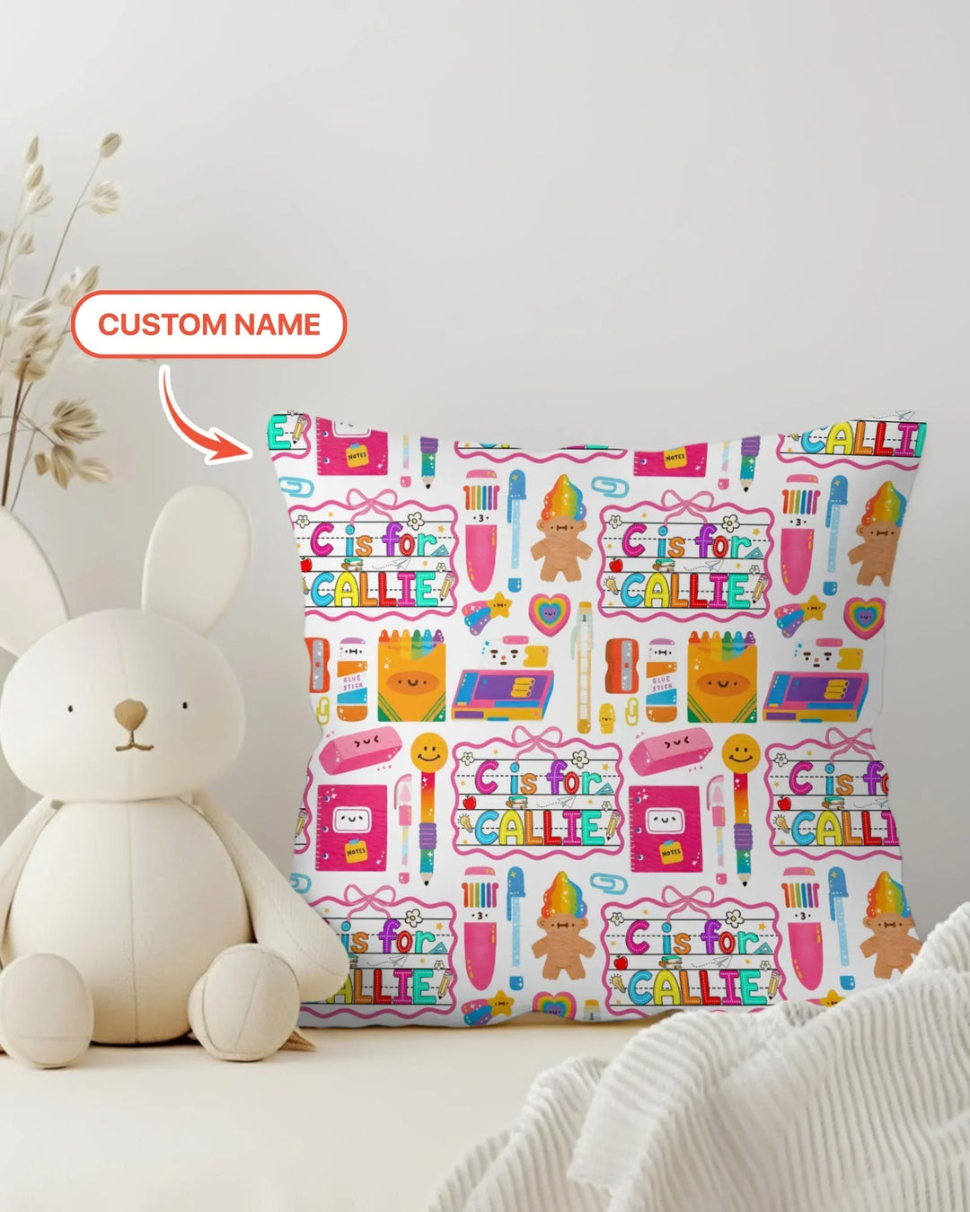 Custom Name Classroom Cuties Bamboo Pillow Case
