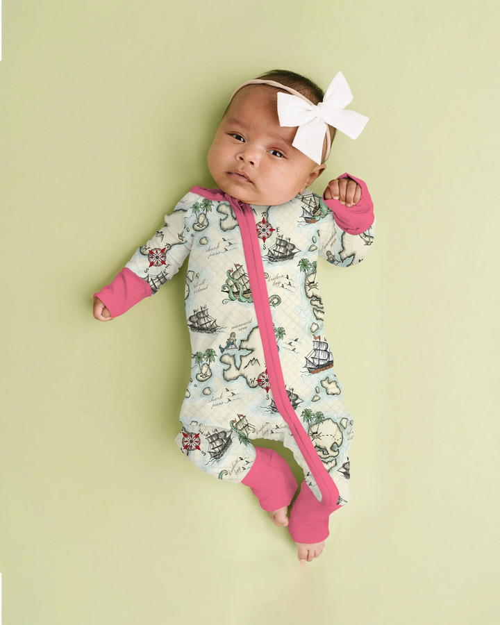 Pirate Treasure Map Quest  Bamboo Convertible Zippy