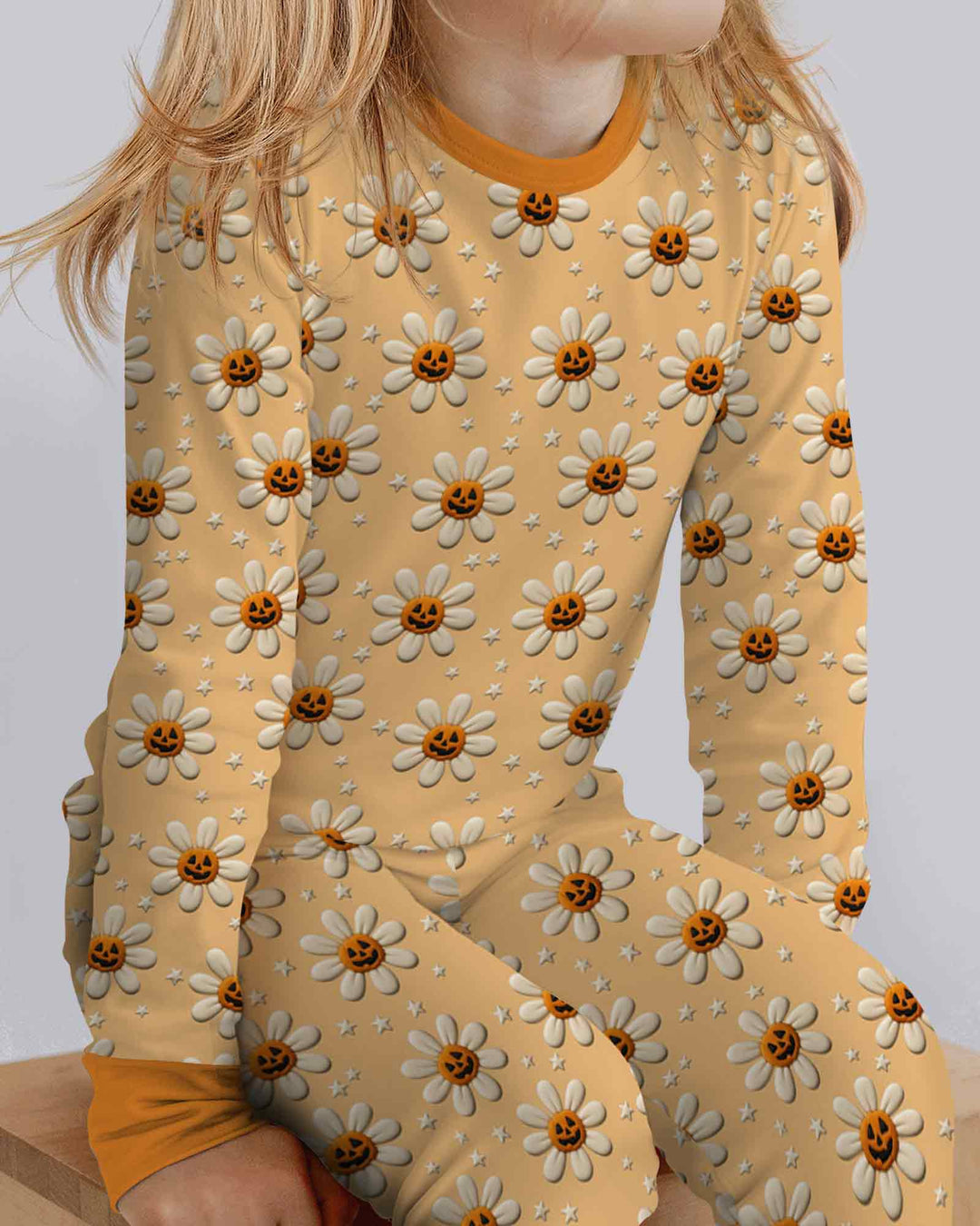 Template Bamboo Two Piece Long Sleeve Pyjamas Set