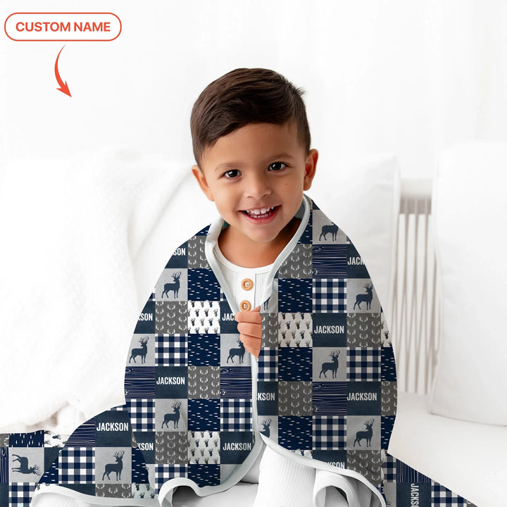 Dad’s Hunting Buddy Bamboo Blanket