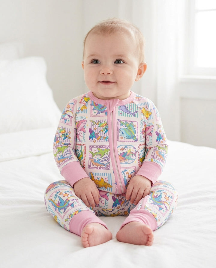 Shark Tropical Bamboo Convertible Zippy