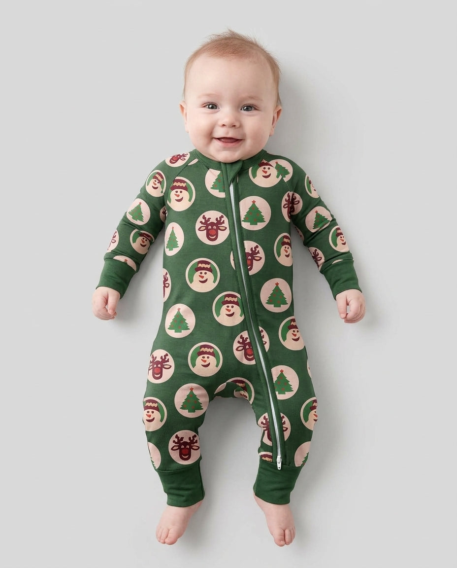 Christmas Dinner Bamboo Convertible Zippy