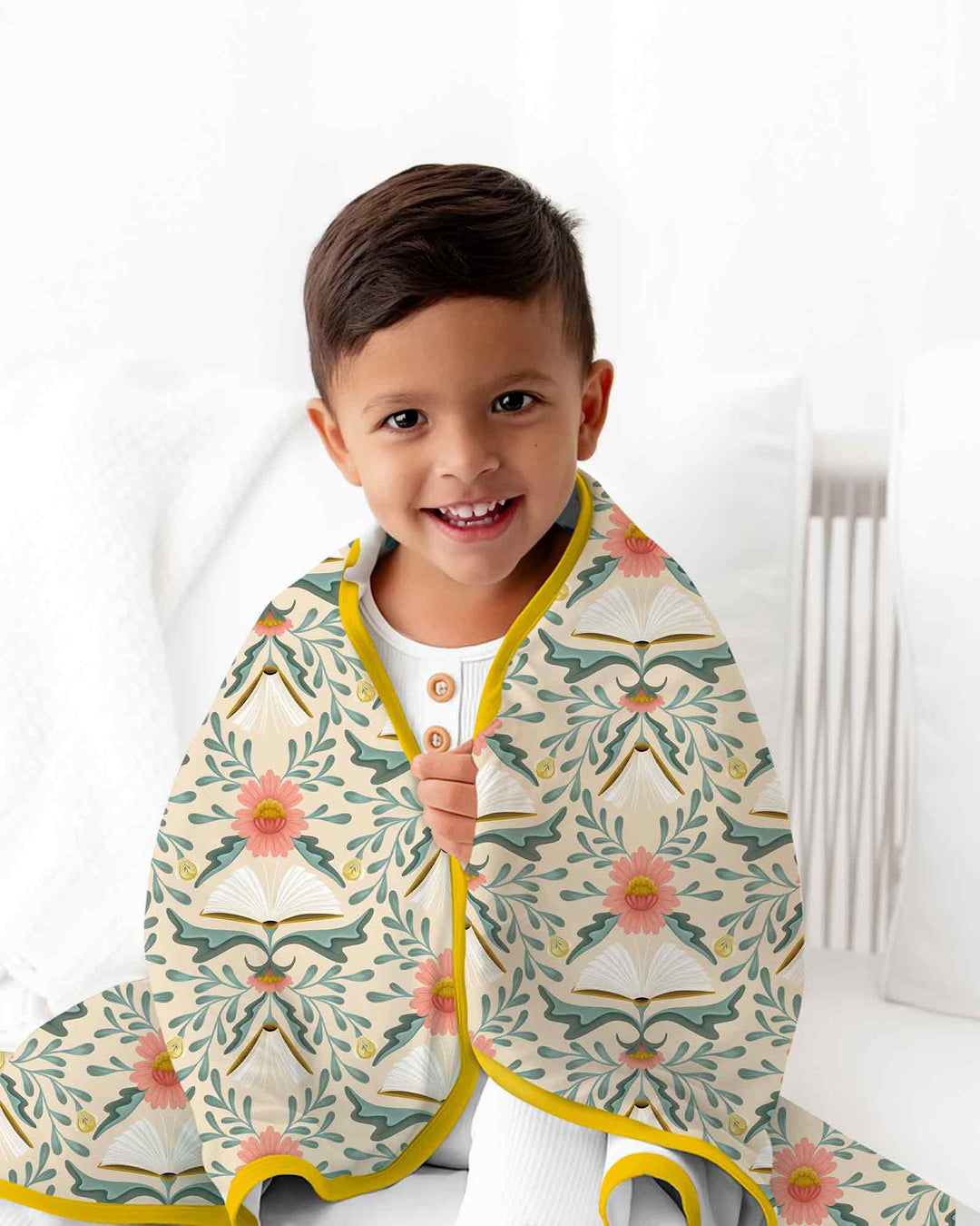 Blooming Stories Bamboo Blanket