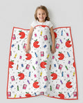 Back To School Chasing Bamboo Blanket