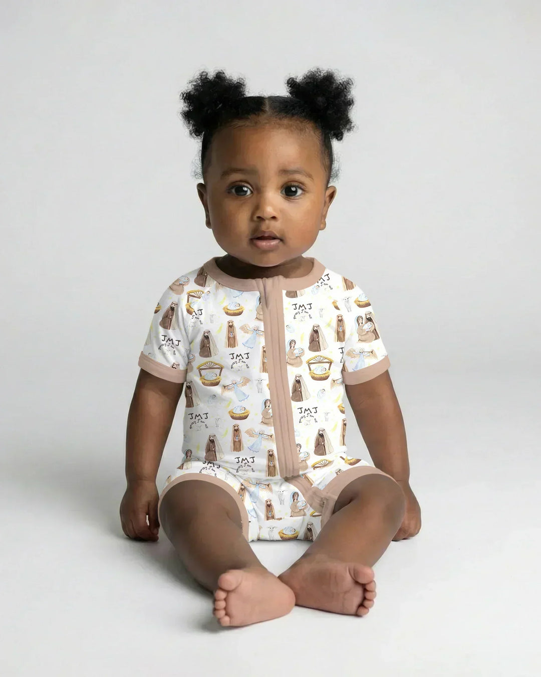 Holy Family Bamboo Shorty Zippy
