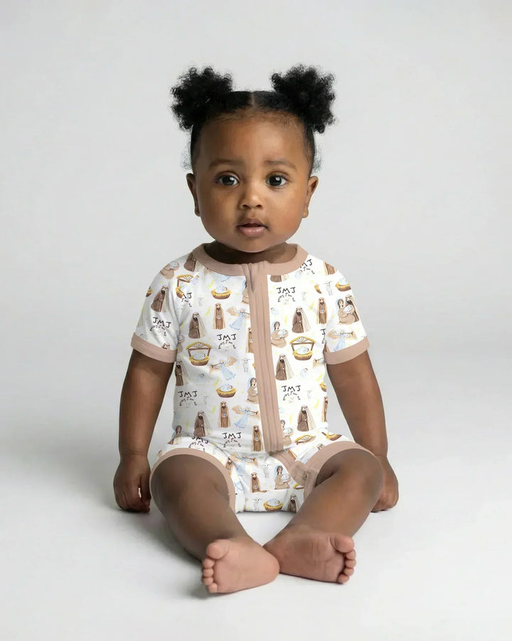 Holy Family Bamboo Shorty Zippy