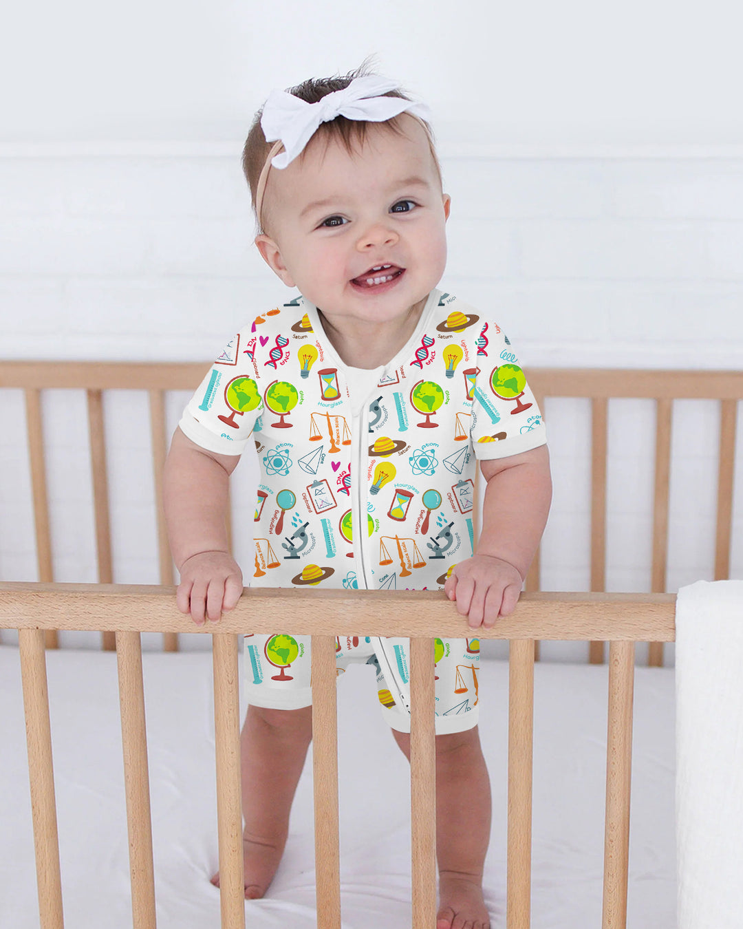 Tiny Scientist Explores The World Bamboo Shorty Zippy