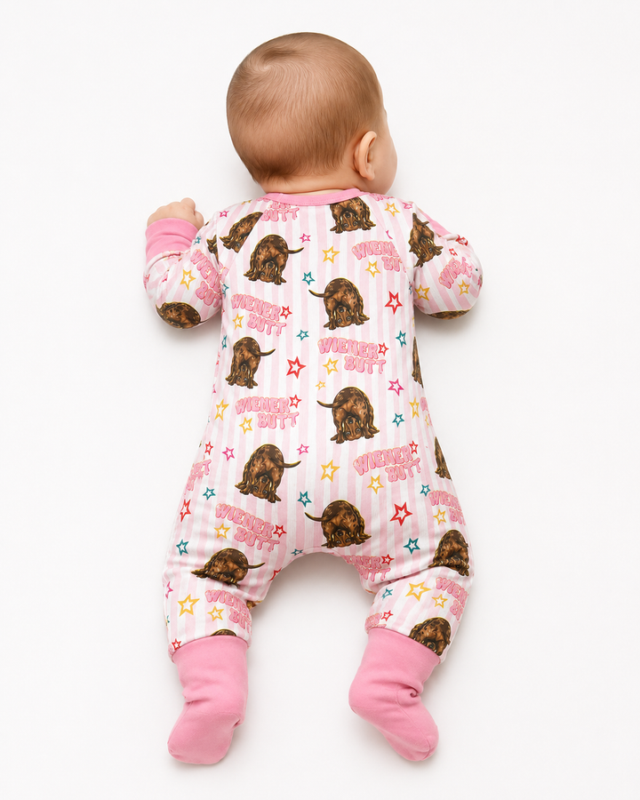 Guess What? Wiener Butt! Bamboo Convertible Zippy
