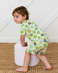 St. Patrick's Day Donut Bamboo Two Piece Short Sleeve Shorts Pajama Set