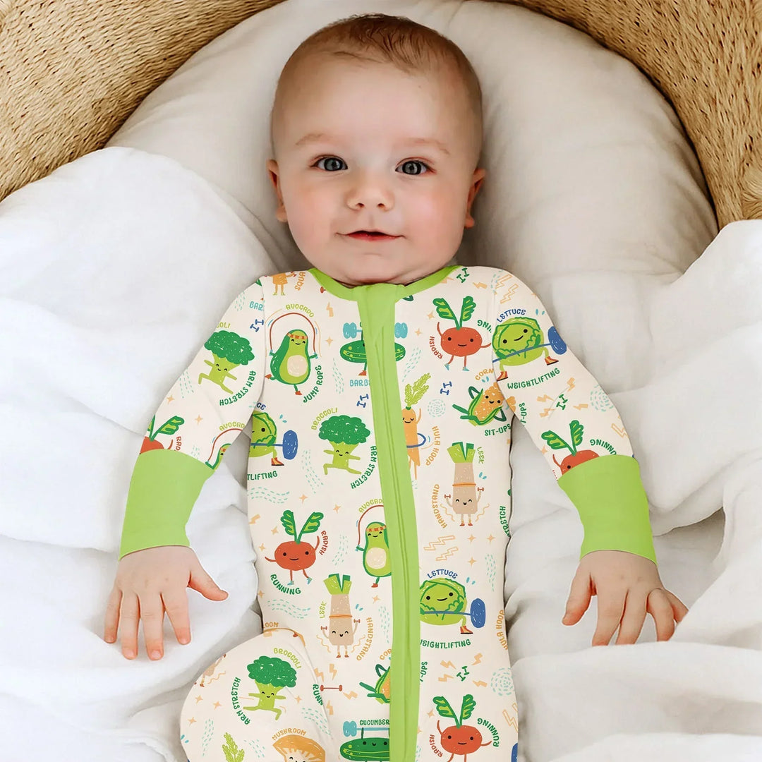 Exercise Veggie Bamboo Convertible Zippy