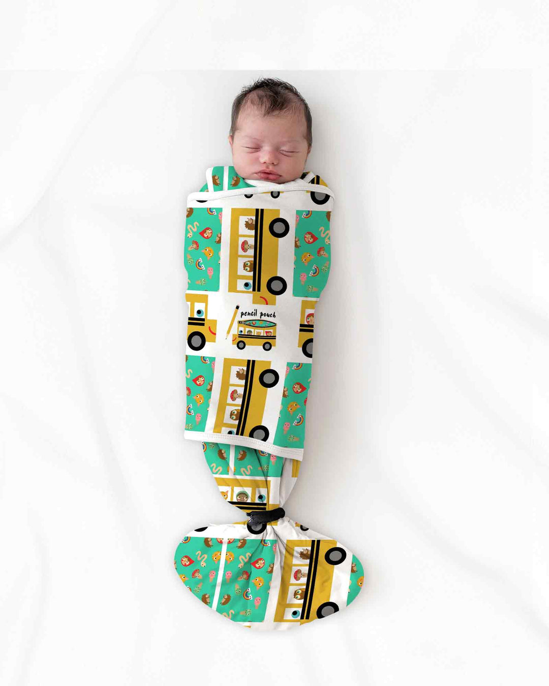 School Bus Adventures Bamboo Sleep Bag Swaddler