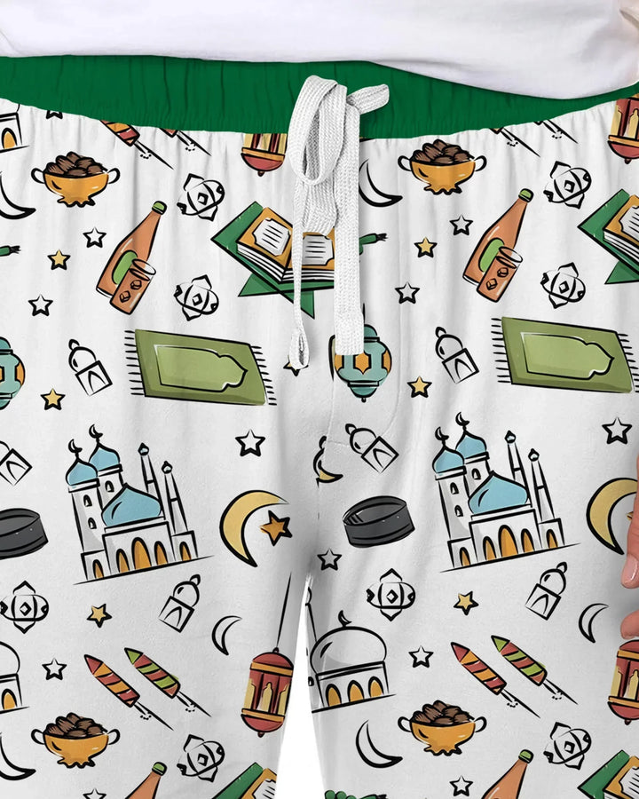 Ramadan Blessings Family Matching Bamboo Men's Pajama Set
