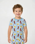 Breakfast Club Bamboo Two Piece Short Sleeve Pajama Set