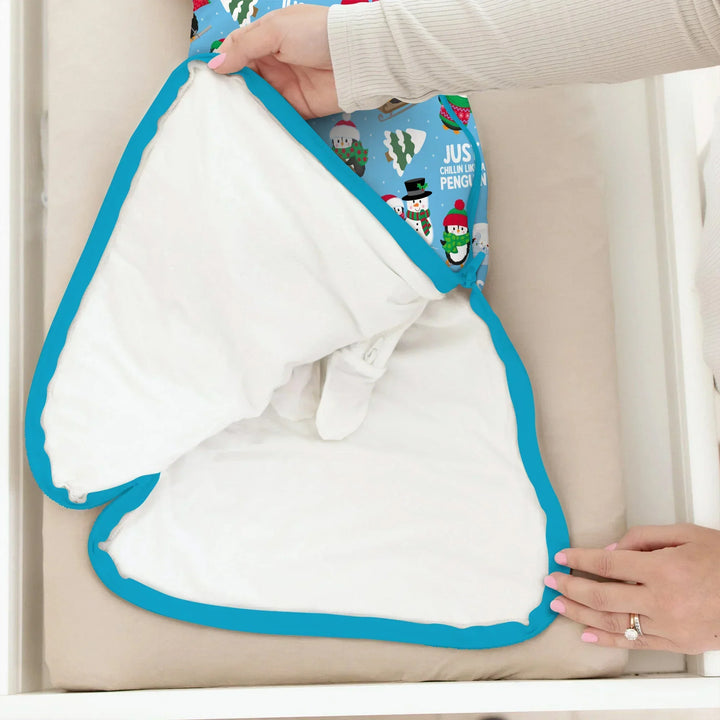 Chillin Like A Penguin Bamboo Sleep Bag