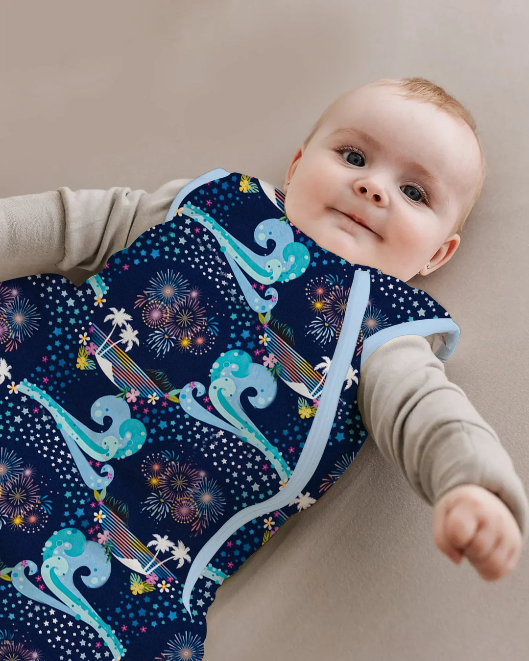 Starlit Surf Celebration Bamboo Sleep Bag
