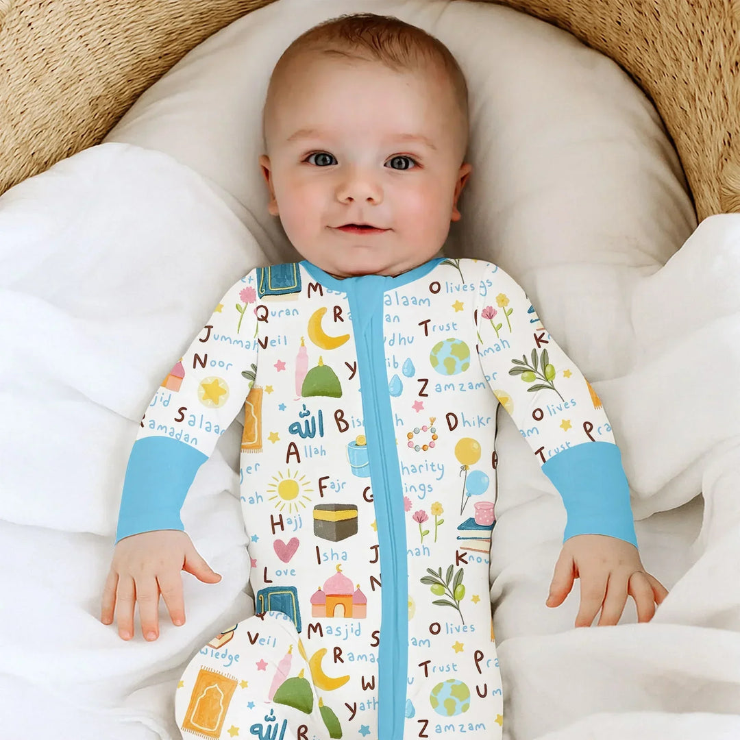 Islamic Alphabet Bamboo Convertible Zippy