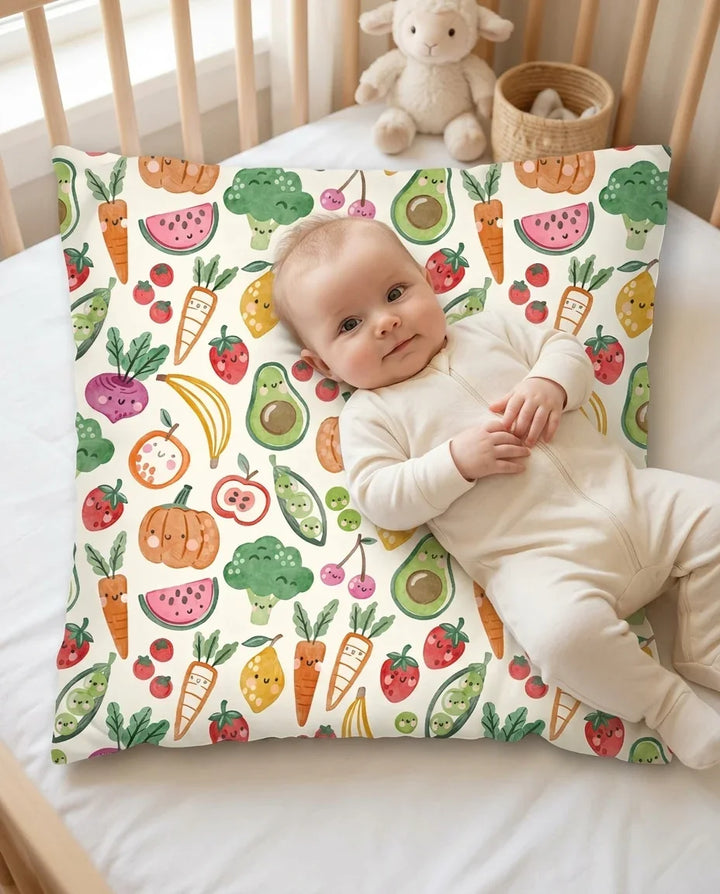 Veggie Friends Family Matching Bamboo Pillow Case