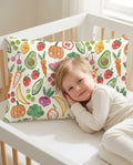 Veggie Friends Family Matching Bamboo Pillow Case
