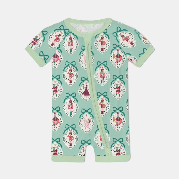The Nutcracker Ballet Christmas Bamboo Shorty Zippy