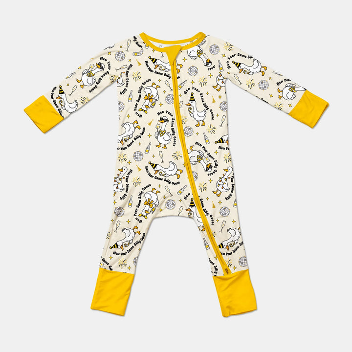 New Year Silly Goose Bamboo Convertible Zippy