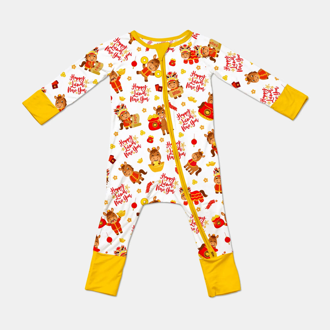 Year of the Horse Bamboo Convertible Zippy