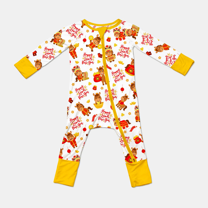 Year of the Horse Bamboo Convertible Zippy