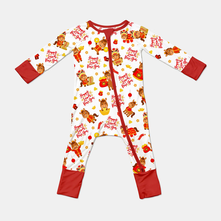 Year of the Horse Bamboo Convertible Zippy