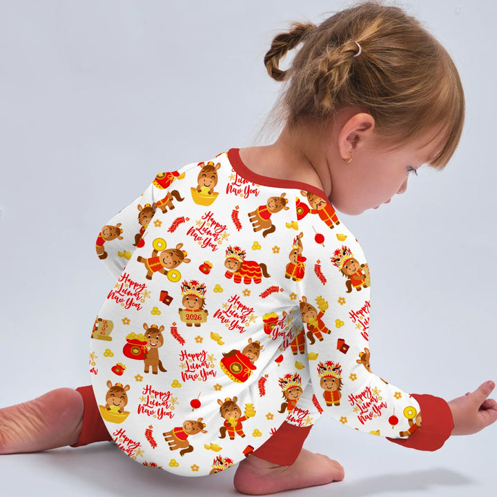 Year of the Horse Bamboo Convertible Zippy