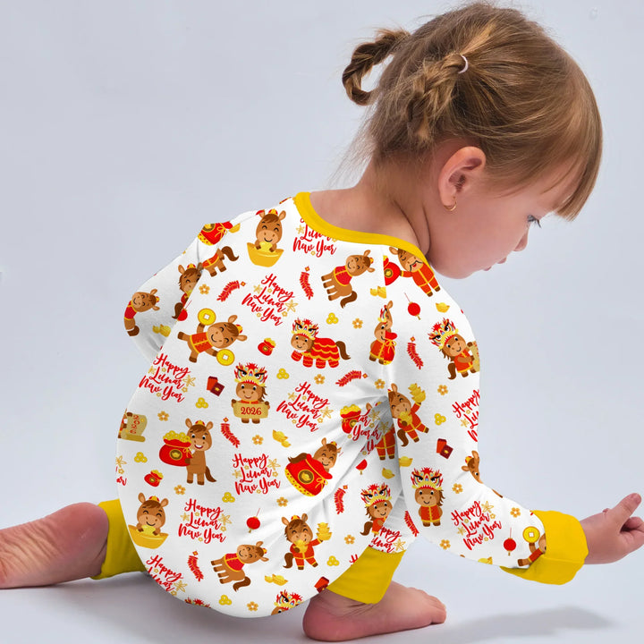 Year of the Horse Bamboo Convertible Zippy