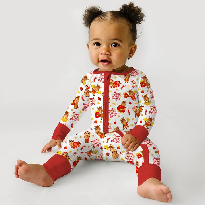 Year of the Horse Bamboo Convertible Zippy