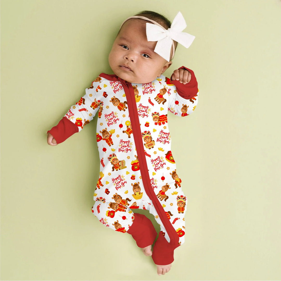 Year of the Horse Bamboo Convertible Zippy