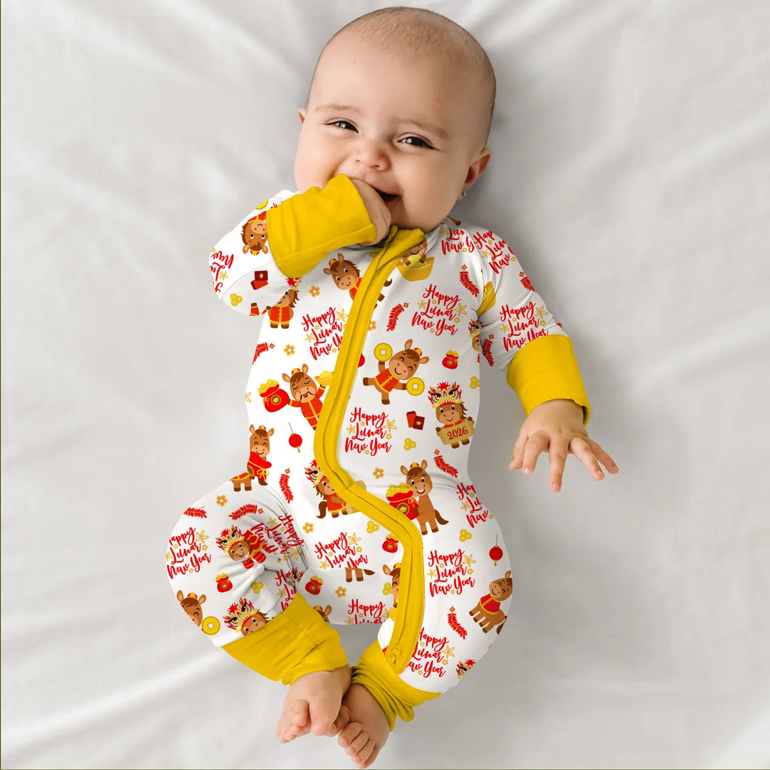 Year of the Horse Bamboo Convertible Zippy