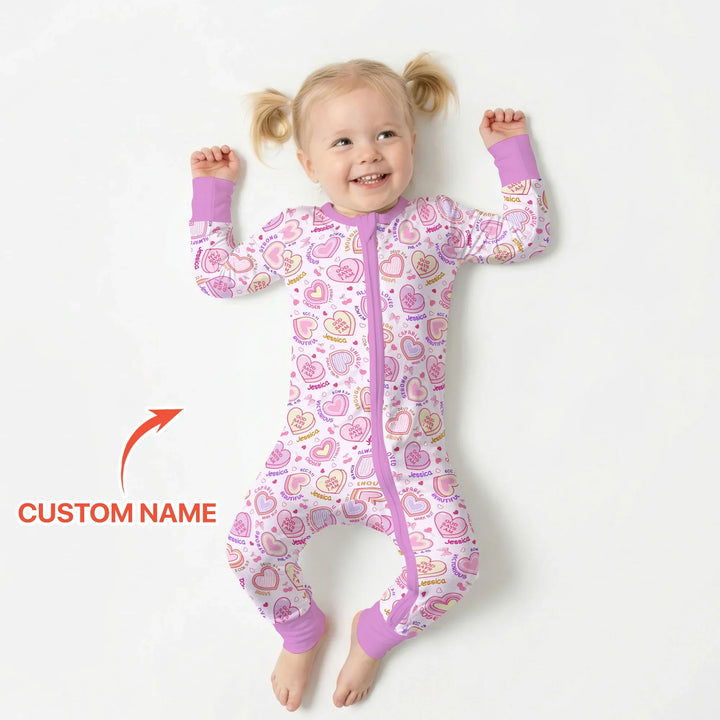 God Says I Am Sweet Heart Matching Mommy & Baby Bamboo Convertible Zippy