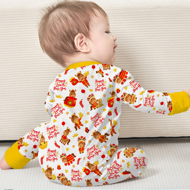 Year of the Horse Bamboo Convertible Zippy