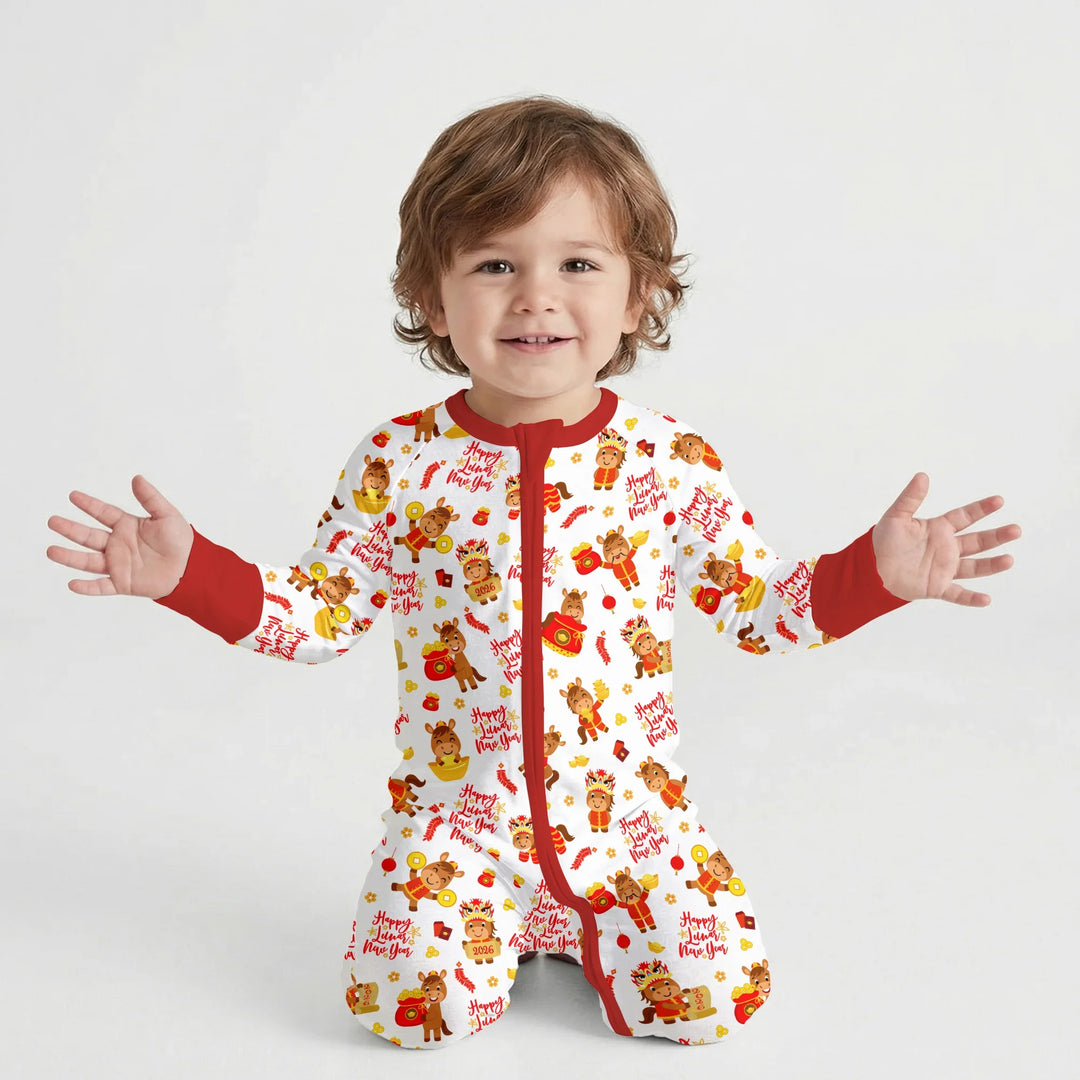 Year of the Horse Bamboo Convertible Zippy