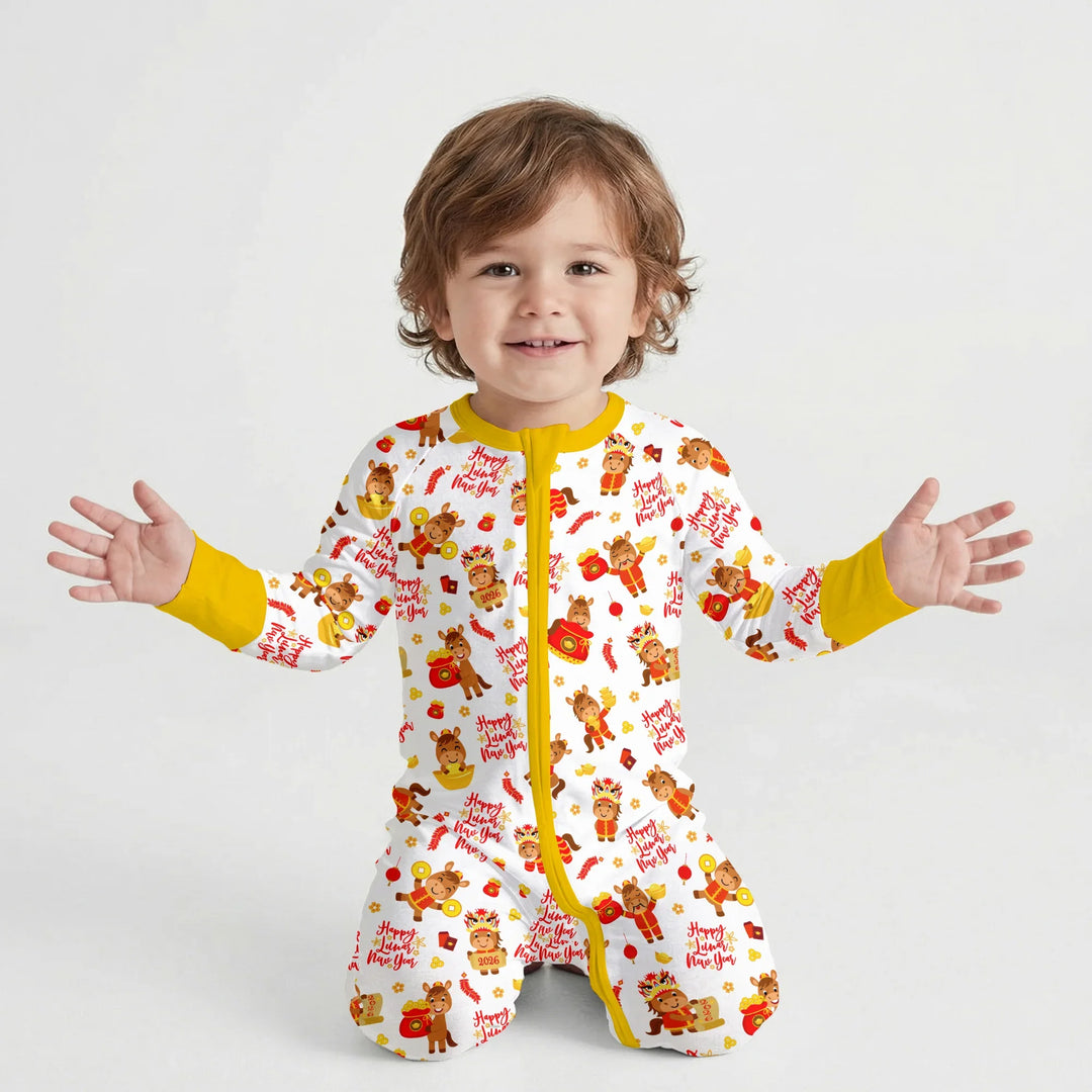 Year of the Horse Bamboo Convertible Zippy